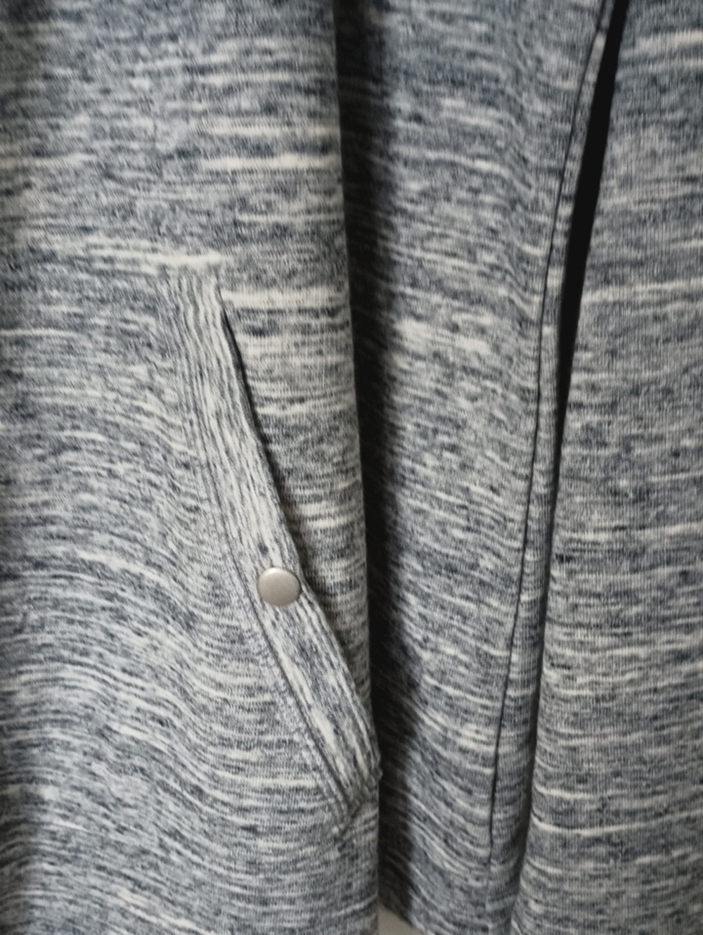 STYLE & CO Heather Gray Full Zip Hoodie Size XL NWOT Lightweight Sweatshirt - Picture 14 of 15